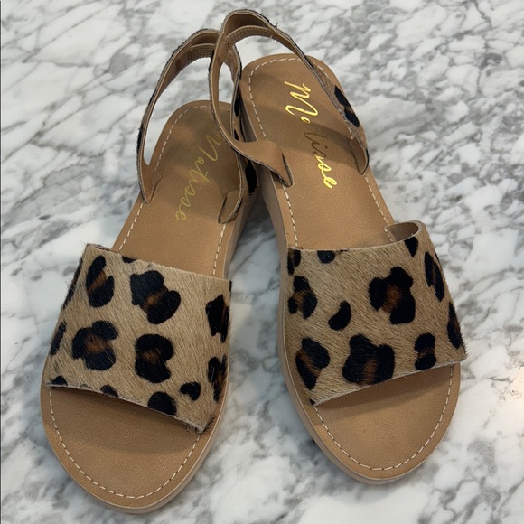 Matisse Shoes - Matisse Leopard Print Sandals